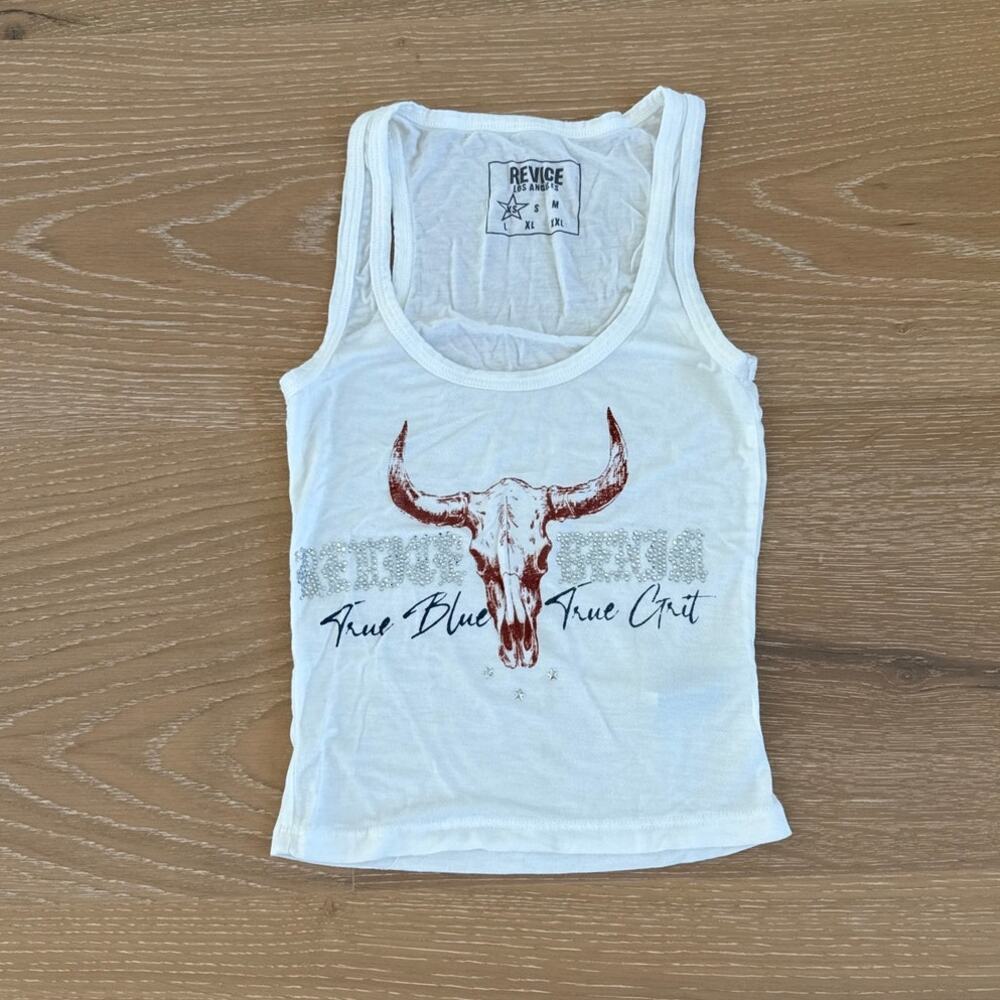 Revice Tank Top Sleeveless Kyoto Size XS Off White